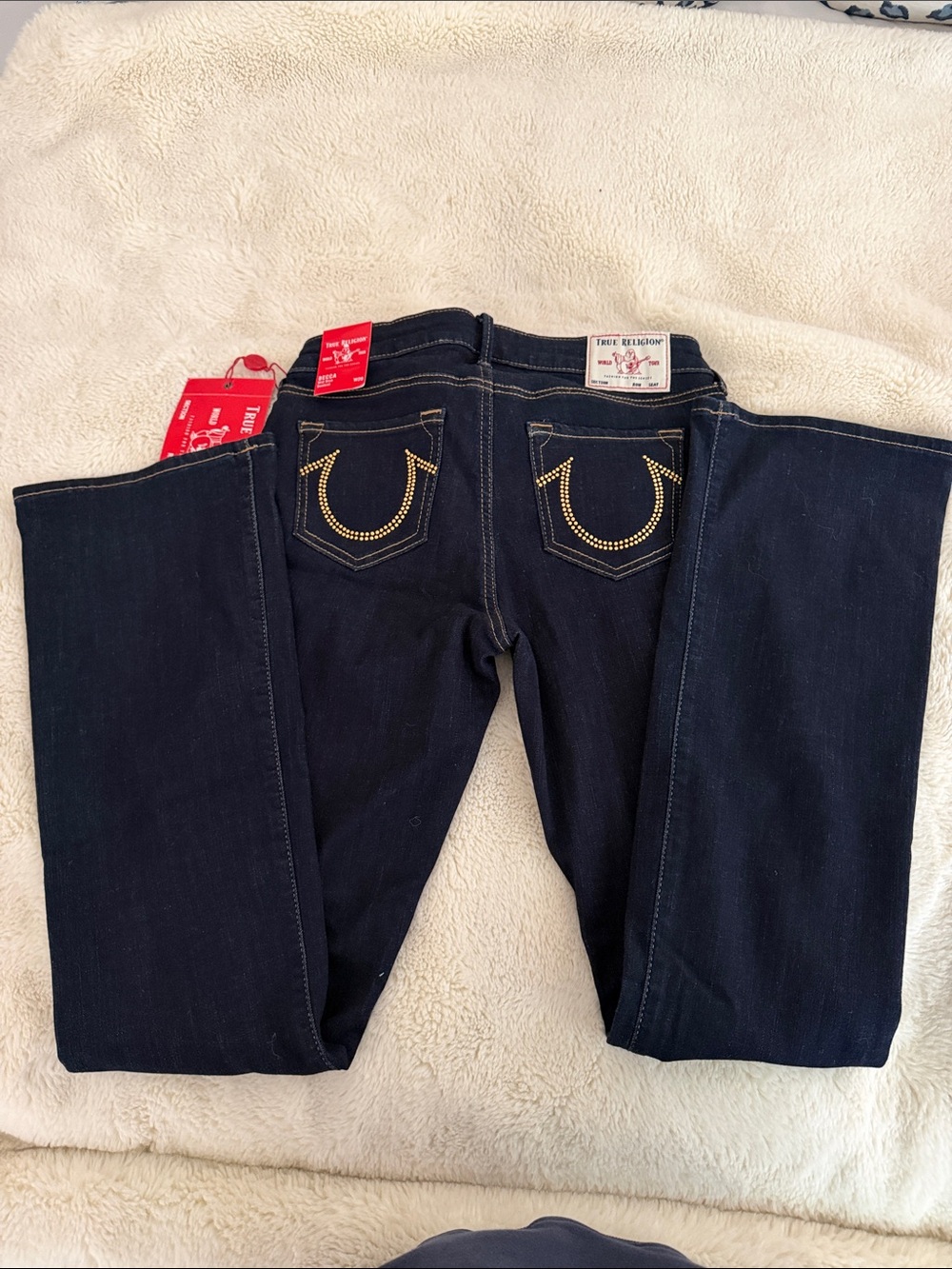 True Religion Women’s Jeans Becca Bootcut Gold hardware Sz 29 NWT - Picture 4 of 5